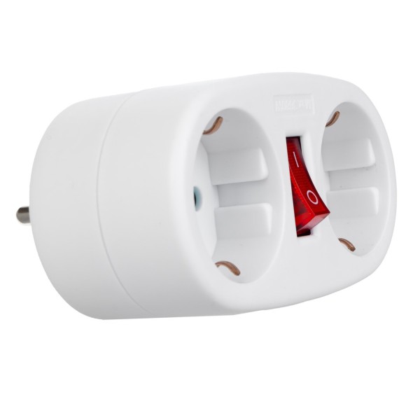 Maclean Current Outlet, Socket Splitter with ...