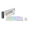 MSI | Vigor GK30 COMBO WHITE | Keyboard and Mouse Set | Wired | Mouse included | US | White