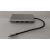 SALE OUT. Icy Box IB-DK4040-CPD USB Type-C™ DockingStation with two video interfaces | Raidsonic USED, REFURBISHED, WITHOUT ORIGINAL PACKAGING AND MANUALS