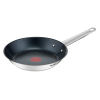 TEFAL Cook Eat Pan | B9220404 | Frying | Diameter 24 cm | Suitable for induction hob | Fixed handle | Stainless Steel