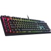 Razer | Mechanical Gaming Keyboard | BlackWidow V4 X | Mechanical Gaming Keyboard | Wired | Russian | Black | Green Mechanical Switches