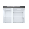 LG Refrigerator | GSLC41PYPE | Energy efficiency class E | Free standing | Side by side | Height 179 cm | Fridge net capacity 420 L | Freezer net capacity 221 L | Display | 36 dB | Grey