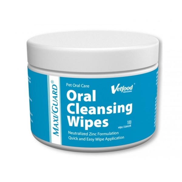 VETFOOD Maxi/Guard® Oral Cleansing Wipes - ...