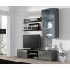 Cama TV stand SOHO 180 grey/grey gloss