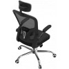 Topeshop FOTEL DORY SZARY office/computer chair Padded seat Mesh backrest