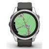 Garmin fēnix 7S Pro 3.05 cm (1.2") MIP 42 mm Digital 240 x 240 pixels Touchscreen Silver Wi-Fi GPS (satellite)