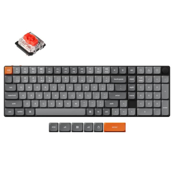 KEYBOARD WRL K17 MAX RGB/BLACK K17M-H1 ...