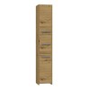 Topeshop S33 ARTISAN bathroom storage cabinet Oak