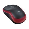 Logitech | Mouse | M185 | Wireless | Red