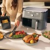 Ninja DZ400EU fryer Double 9.5 L Stand-alone 2470 W Hot air fryer Grey