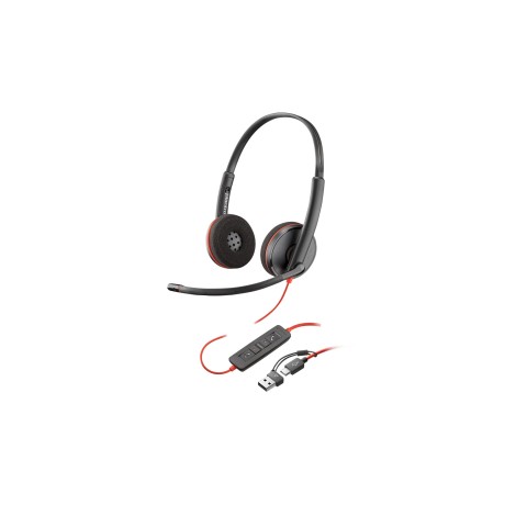 HP Poly BW 3220 Stereo USB-C HS +USB-C/A