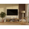 MALWA 140 TV cabinet, artisan oak/cashmere