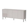 4D chest of drawers ABI 200x45x88 cashmere matt