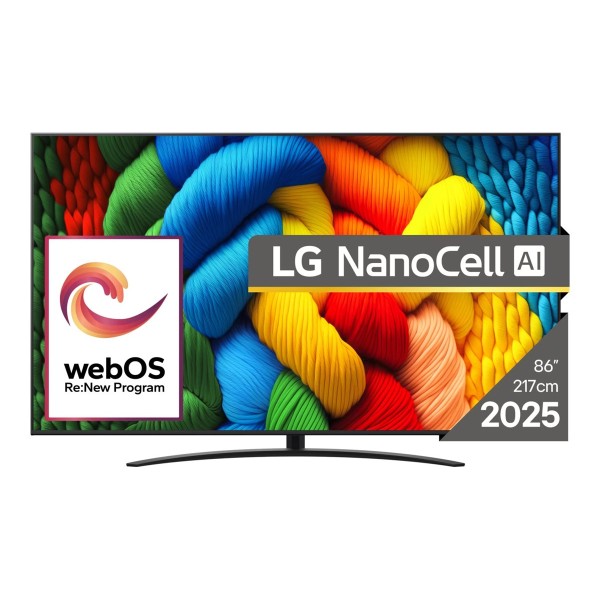 LG 86NANO81A3A 86inch 4K NanoCell TV