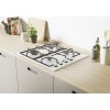 Candy Idea CHW6LWW White Built-in 60 cm Gas 4 zone(s)