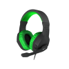 GENESIS ARGON 200 Gaming Headset, On-Ear, Wired, Microphone, Green | Genesis | ARGON 200 | Wired | On-Ear