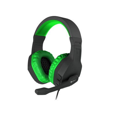 GENESIS ARGON 200 Gaming Headset, On-Ear, Wired, Microphone, Green | Genesis | ARGON 200 | Wired | On-Ear