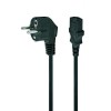CABLE POWER EU 1M 6A/PC-186-1M GEMBIRD