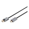 Digitus 4K DisplayPort Adapter Cable, DP - HDMI Type A | DB-340202-018-S | 1.8 m