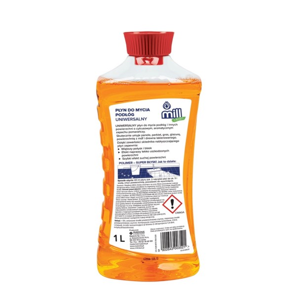 Mill Clean orange scented floor cleaner ...
