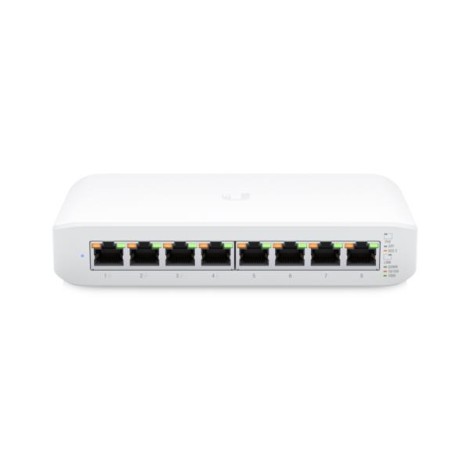 Switch|UBIQUITI|Lite 8 PoE|Type L2|Desktop/pedestal|8x10Base-T / 100Base-TX / 1000Base-T|PoE+ ports 4|USW-LITE-8-POE