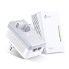 TP-LINK | AV600 Powerline Wi-Fi Kit | TL-WPA4226 KIT | 10/100 Mbit/s | Ethernet LAN (RJ-45) ports 4 | 802.11n | Wi-Fi data rate (max) 300 Mbit/s | Data transfer rate (max) 600 Mbit/s | Extra socket