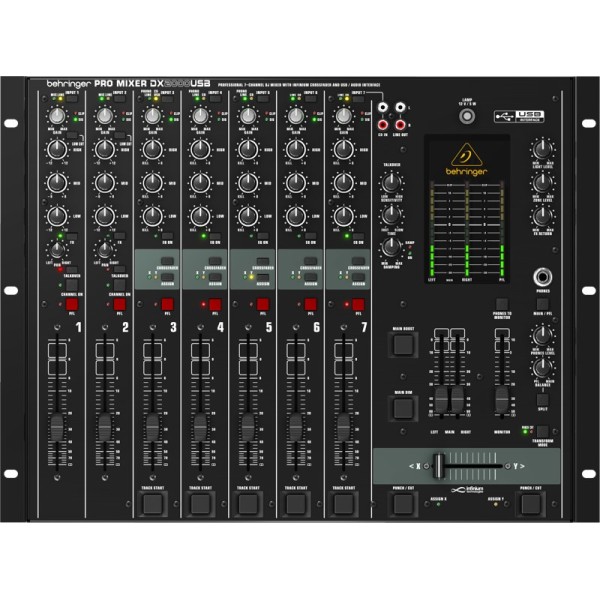 Behringer DX2000USB - professional 7-Channel DJ ...