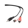 Cablexpert | 2.5m, 3.5mm/2xRCA, M/M | 3.5mm | 2 x RCA