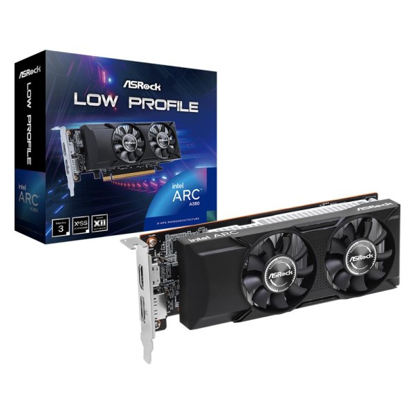 Graphics Card|ASROCK|Intel Arc A380|6 GB|GDDR6|96 bit|PCIE ...