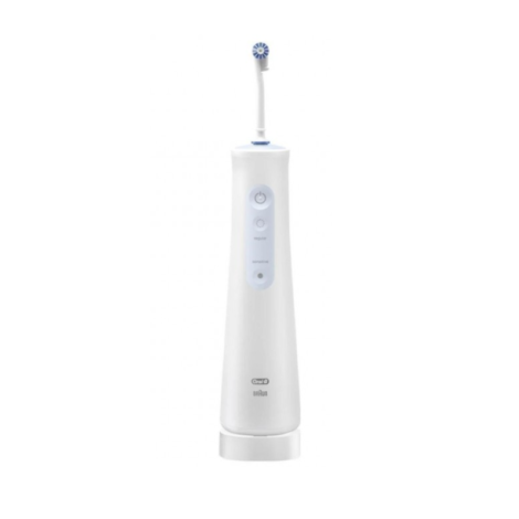 Oral-B Irrigator | Jet Aquacare 4 | 600 ml | Number of heads 2 | White