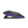 Genesis Laptop Cooler Cooling Pad Fury Gunbai G3 Fans, RGB LED Light, 2 USB, 14.1-17.3