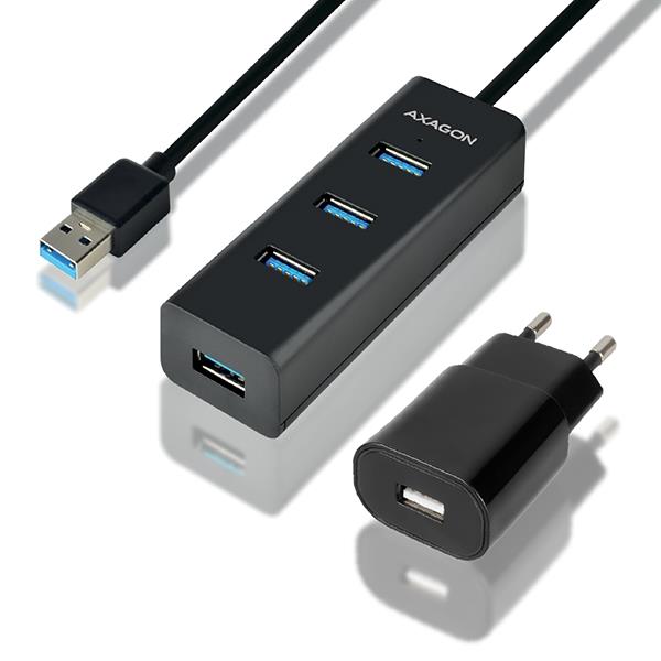 I/O HUB USB3.0 4PORT CHARGING/W/AC 1.2M ...