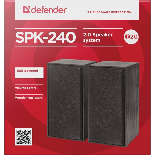 Defender SPK-240 loudspeaker Black Wired 6 ...