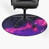 Arozzi ZONA Round Floor Pad - Purple Galaxy