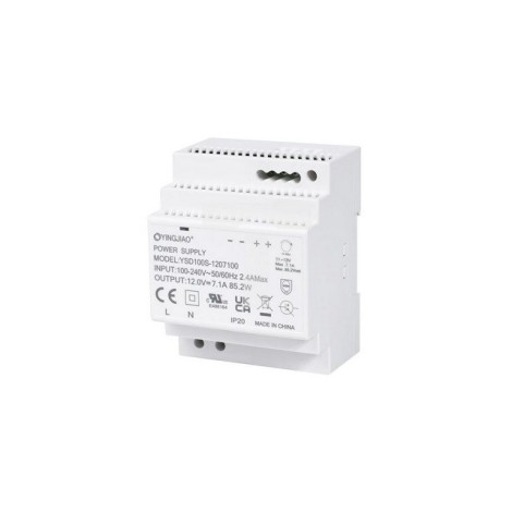 Yingjiao DIN power supply YSDS 12V  7,1A 85W