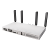 MikroTik Cloud Router Switch 418-8P-8G-2S+5axQ2axQ-RM with RouterOS L5 rackmount case