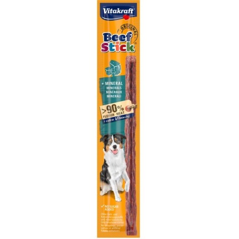 VITAKRAFT Beef Stick Original plus Mineral - dog treat - 12g