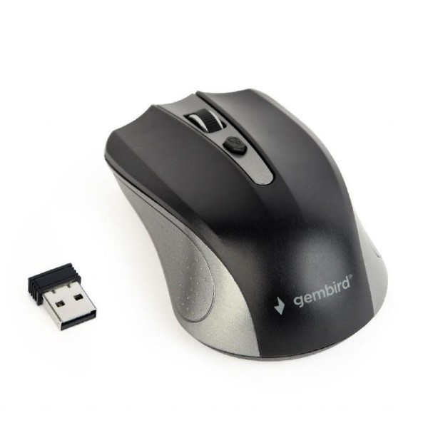 MOUSE USB OPTICAL WRL GREY/BLACK MUSW-4B-04-GB ...