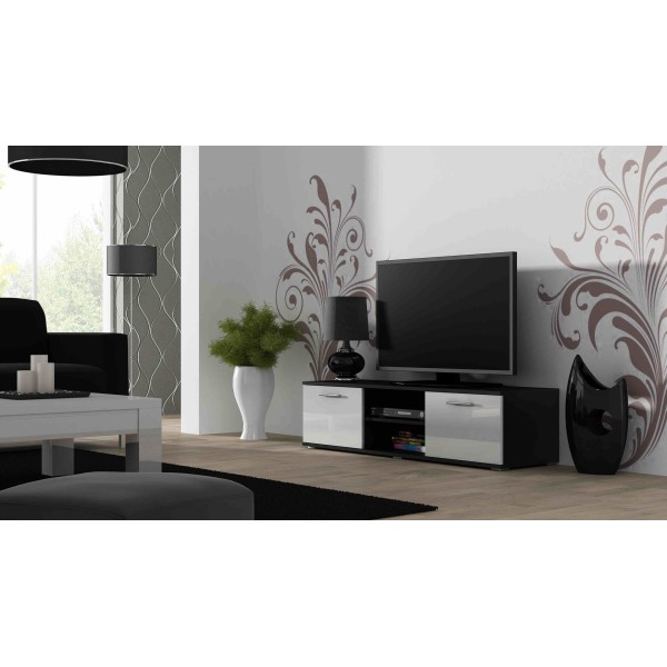 Cama TV stand SOHO 140 black/white ...