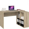 Topeshop PLUS 2X2 SONOMA computer desk Oak colour