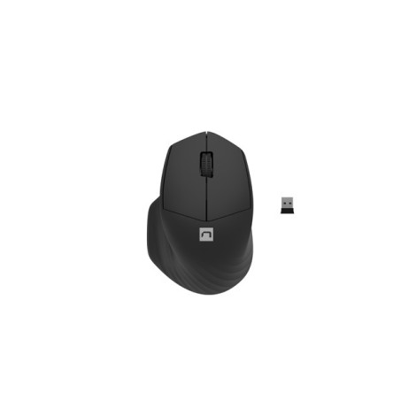 Natec | Mouse | Siskin 2 | Wireless | USB Type-A | Black