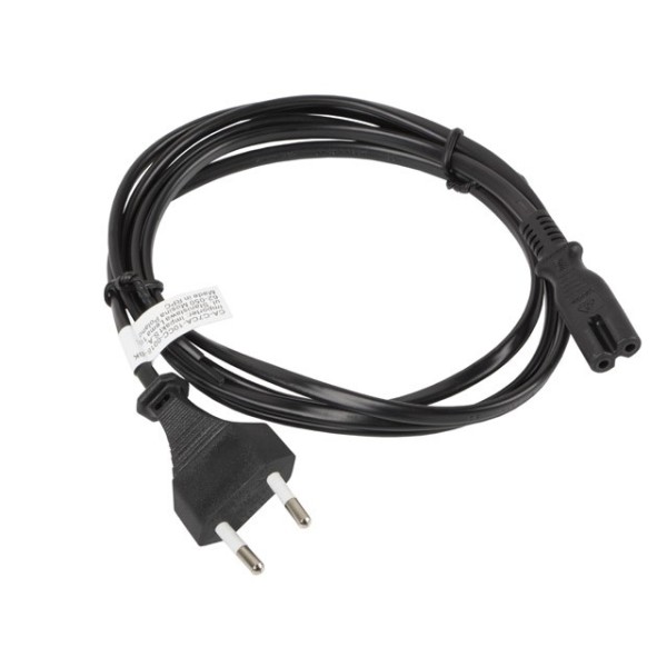 Lanberg CA-C7CA-10CC-0018-BK power cable Black 1.8 ...