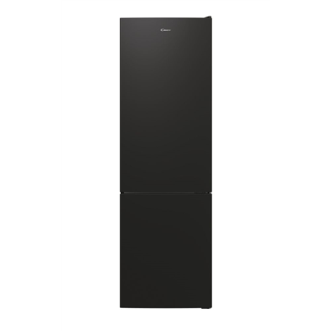 Candy | Refrigerator | CCT3L517EB | Energy efficiency class E | Free standing | Combi | Height 176 cm | No Frost system | Fridge net capacity 186 L | Freezer net capacity 74 L | Display | 39 dB | Black