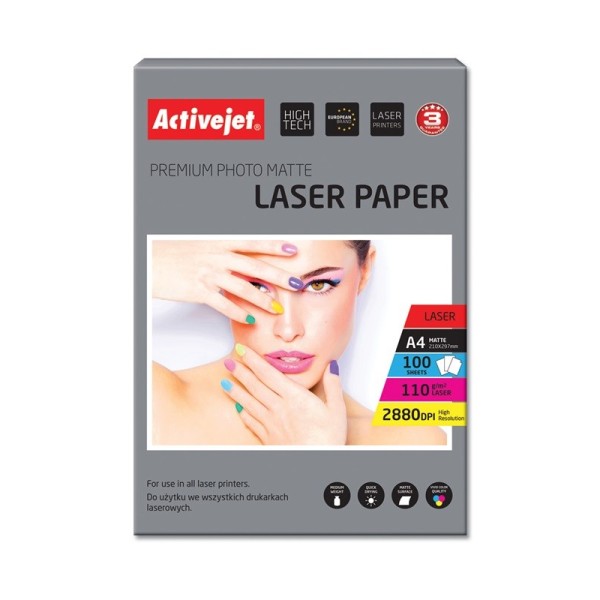 Activejet AP4-110M100L matte photo paper for ...