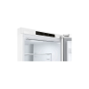 LG | Refrigerator | GBB72SWVGN | Energy efficiency class D | Free standing | Combi | Height 203 cm | No Frost system | Fridge net capacity 233 L | Freezer net capacity 107 L | Display | 35 dB | White