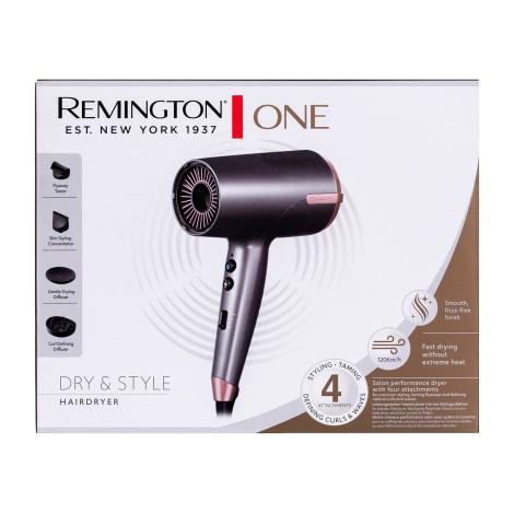 Remington D6077 hair dryer 2000 W Bronze, Grey