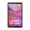 Lenovo Tab One 8.7 HD Touch MediaTek Helio G85/4GB/64GB/Arm Mali-G52/Android 14/Grey/LTE/2Y Warranty | Lenovo Tab (without power adapter) | Tab One | 8.7 