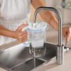 Brita Glass+ filter jug with 2 MaxtraPro PP cartridges (blue; 2.5 l)