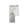 LG GBV21L0EPY Refrigerator, E, Free-standing, Combi, Height 1.86 m, Net fridge 234 L, Net freezer 110 L, Silver