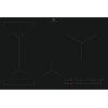 Electrolux EIV83443CT Black Built-in 78 cm Zone induction hob 4 zone(s)